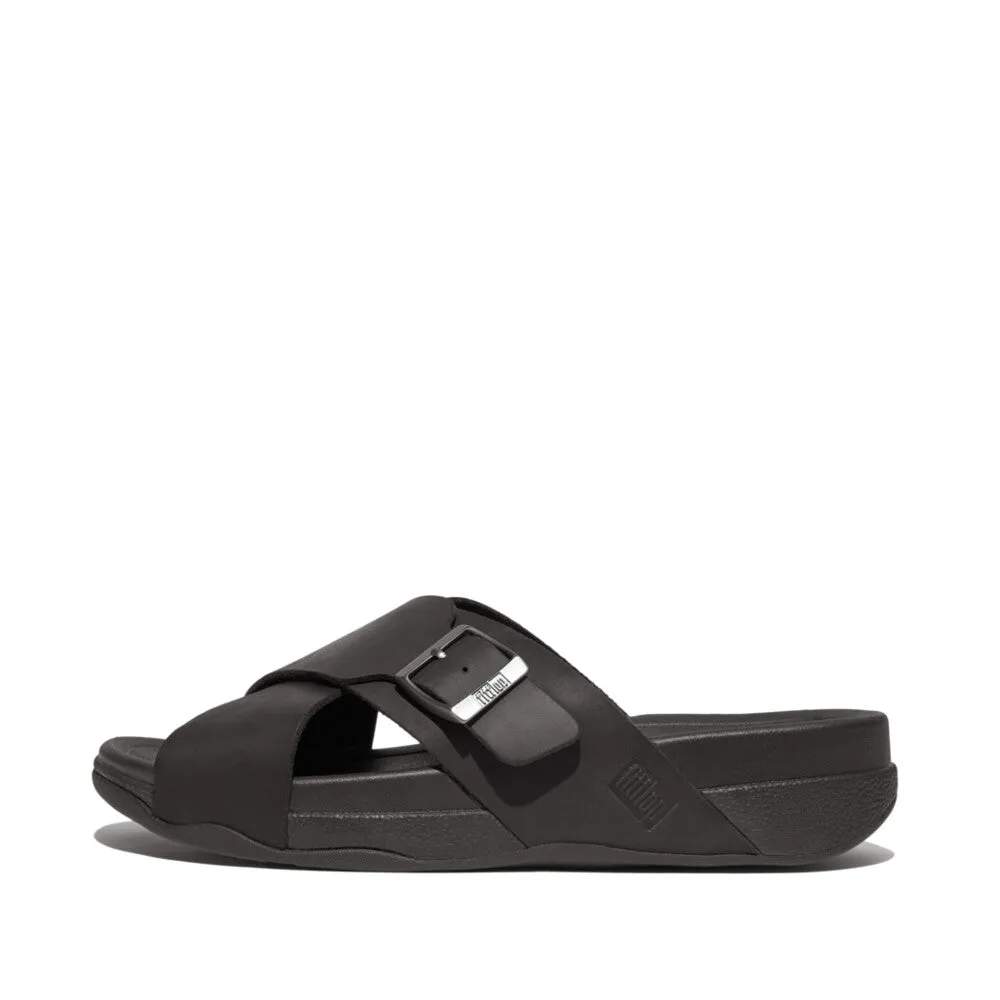 รองเท้าแตะ ผู้ชาย รุ่น SURFER MENS BUCKLE NUBUCK CROSS SLIDES