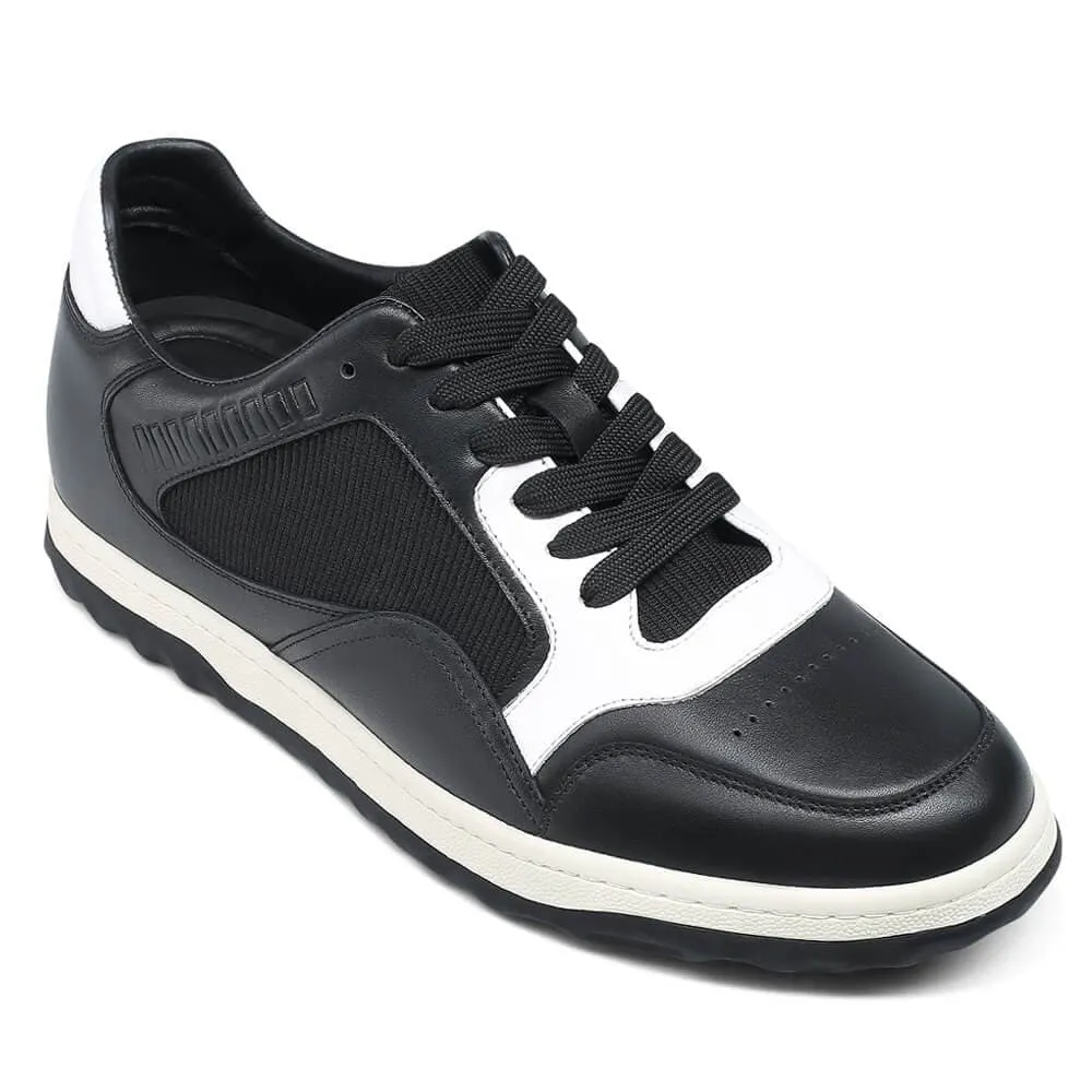 5 CM / 1.95 Inches  CMR CHAMARIPA Elevator Shoes - Step Up Your Height Game with Black Stylish Elevator Sneakers - Gain 1.95 Inches Instantly!