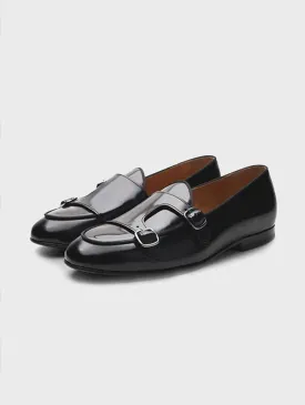 ANDIE MONK LOAFER - BRUSH OFF BLACK