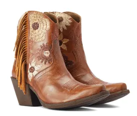 Ariat Women's Florence Western Boot, Tangled Tan