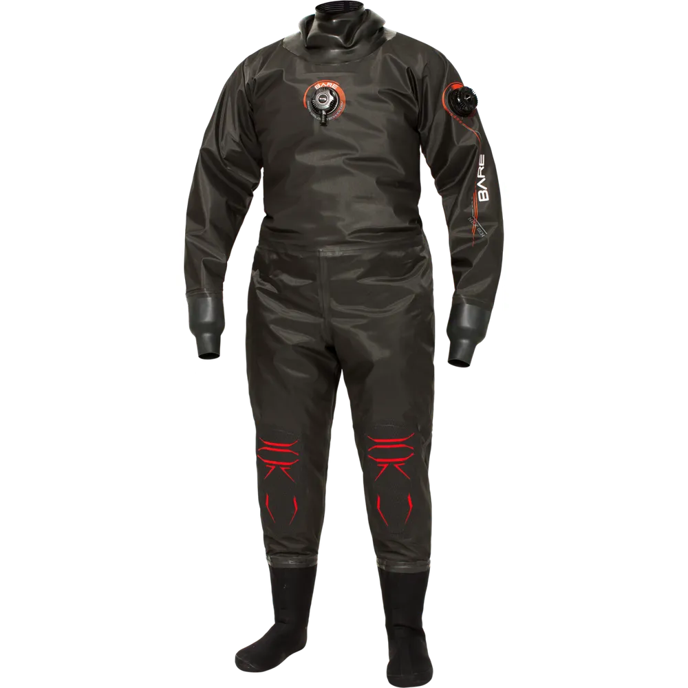 Bare Nex-Gen Pro Mens Drysuit w/ Compression-Resistant Soft Boots