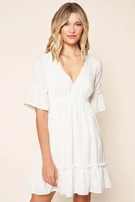 Bernadette Tie Back Mini Dress