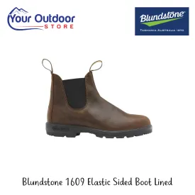 Optimized Title: Lined Blundstone 1609 Elastic-Sided Boot with Warm Insulation