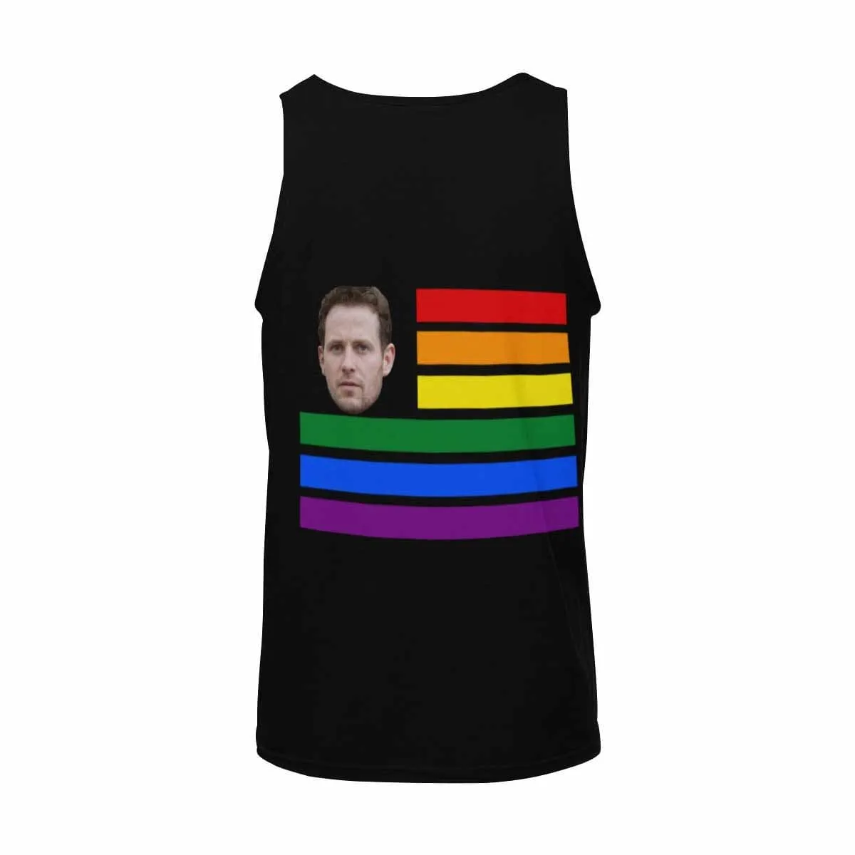 Custom Dad Pride Face Men's Tank Top