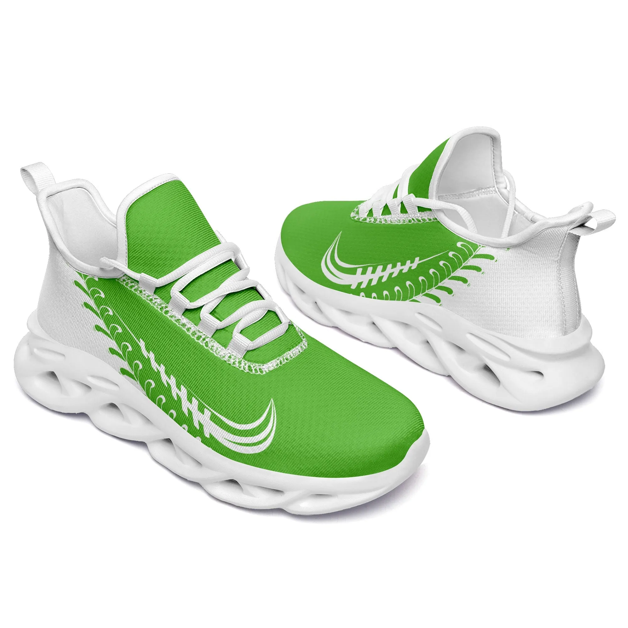 Custom Green Jersey MaxSoul Shoes and Hat Combo Offer Personalized ZH-bd0b00e0-be