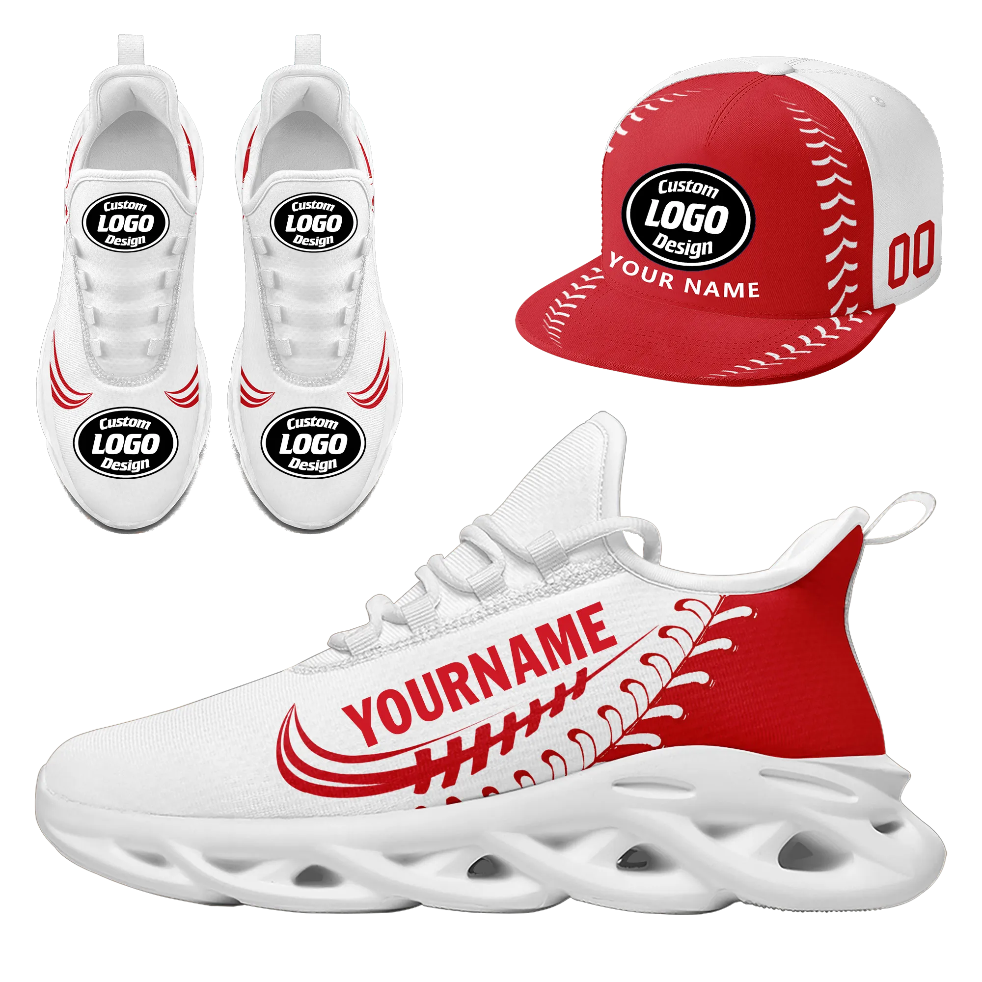 Custom MaxSoul Shoes and Hat Combo Personalized JH-bd0b00ea-ce