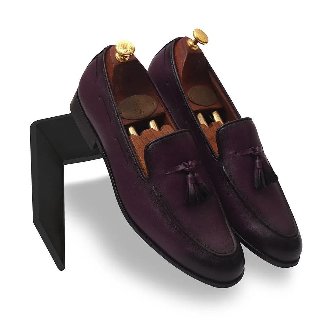 EL MOHO | PURPLE DUAL-TONE SLIP-ON