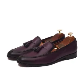 EL MOHO | PURPLE DUAL-TONE SLIP-ON