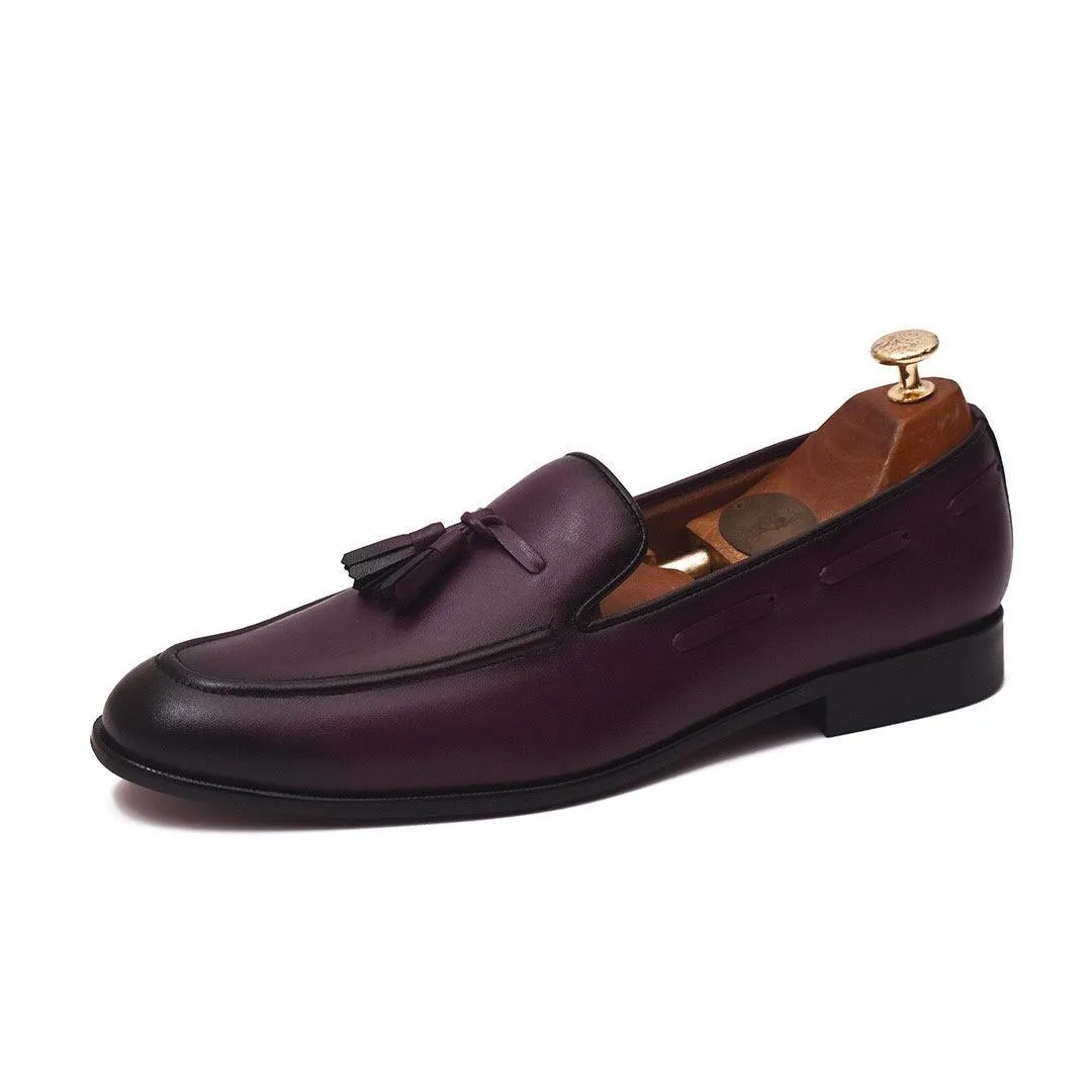 EL MOHO | PURPLE DUAL-TONE SLIP-ON