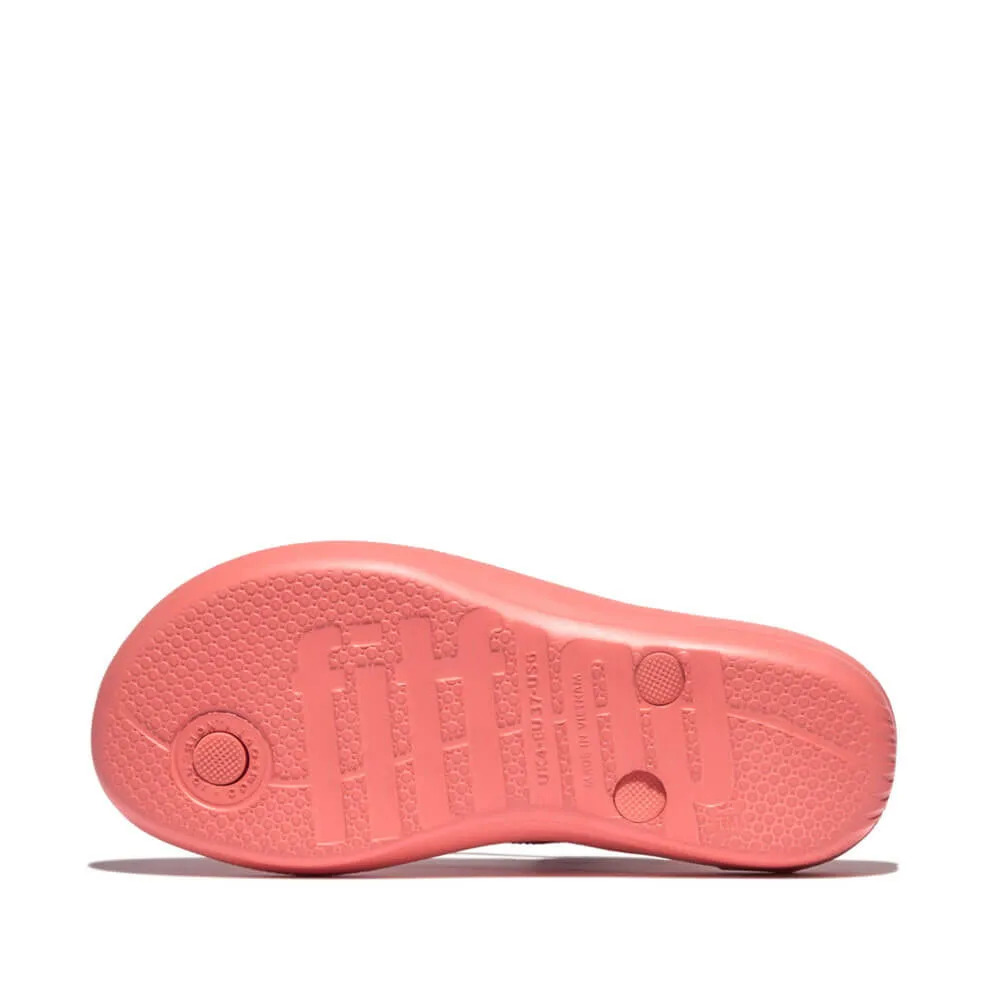 FitFlop Iqushion Sparkle Sandals - Rose Coral