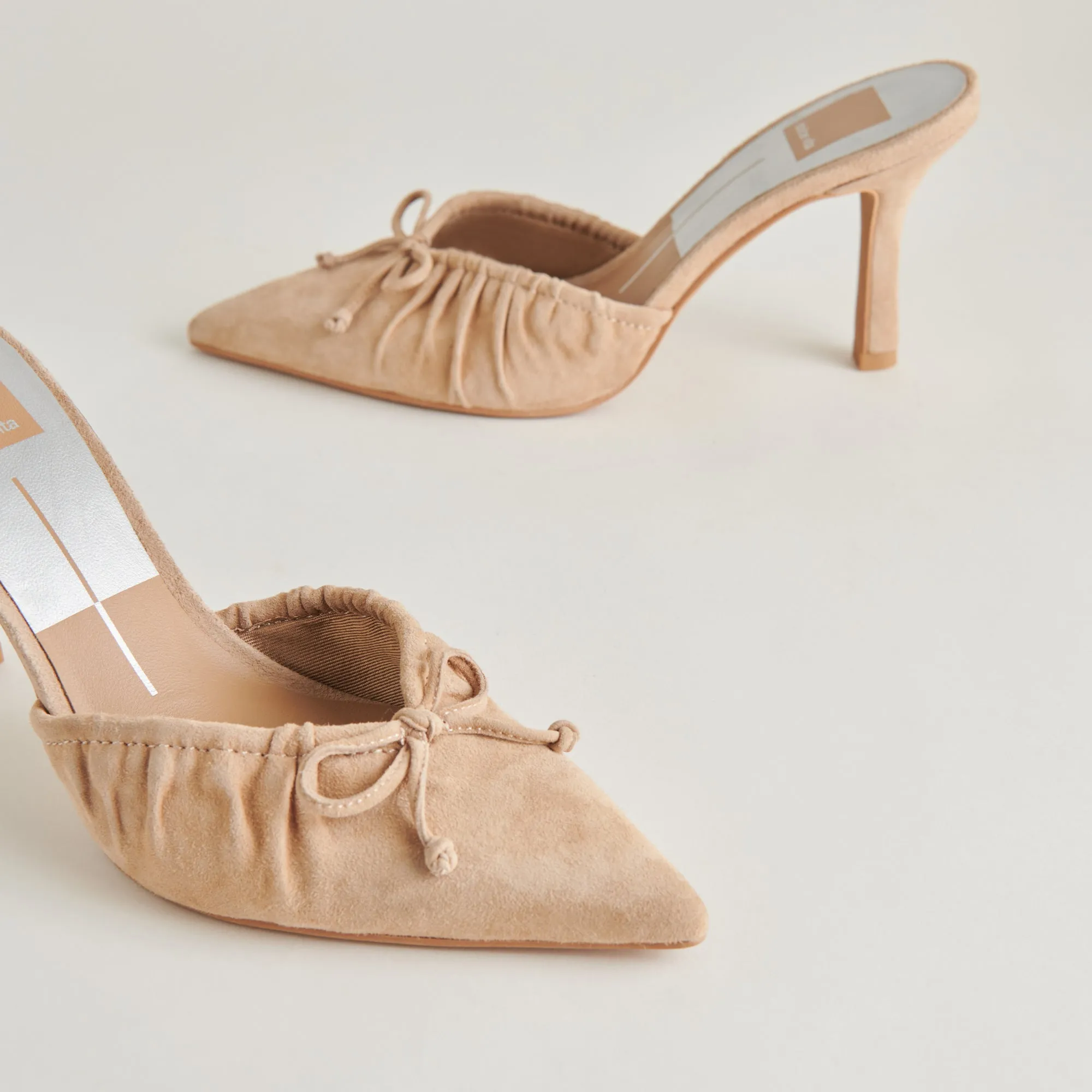 KAIRI HEELS CAMEL SUEDE