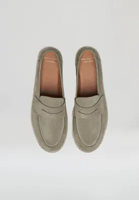 Loafers - Sage Suede