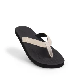 Men’s Flip Flops - Black/Sea Salt