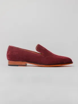 Murano Loafer - Burgundy Suede